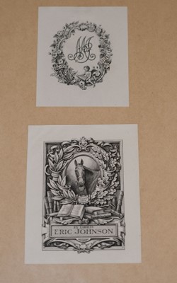 Lot 298 - Bookplates. A collection of 46 bookplates engraved by John Augustus Charles Harrison (1872-1955)