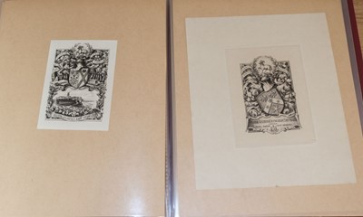 Lot 298 - Bookplates. A collection of 46 bookplates engraved by John Augustus Charles Harrison (1872-1955)