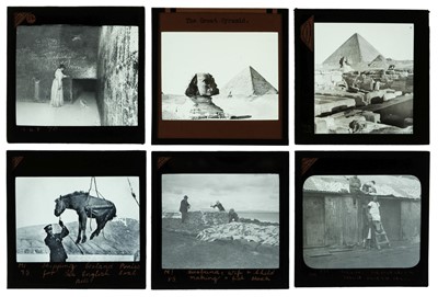 Lot 150 - Iceland. A group of 50 diapositive magic lantern slides, early 20th century