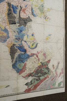 Lot 102 - Geological Map. Walker (J. & C.), A Geological Map of England, Wales and Part of Scotland, 1837