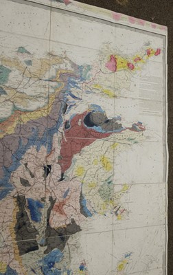 Lot 102 - Geological Map. Walker (J. & C.), A Geological Map of England, Wales and Part of Scotland, 1837