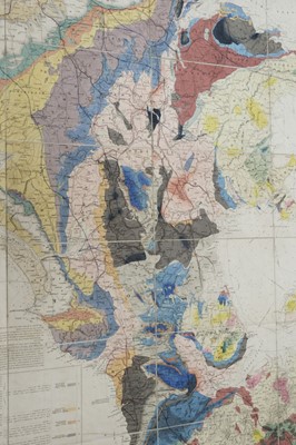 Lot 102 - Geological Map. Walker (J. & C.), A Geological Map of England, Wales and Part of Scotland, 1837