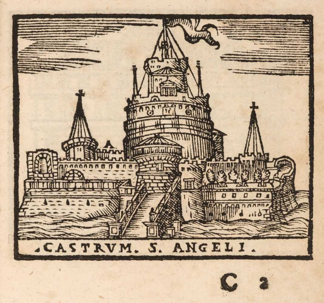 Lot 392 - Francini (Girolamo). Palatia Procerum Romanae Urbis, Rome: [Hieronymi Franzini], 1596