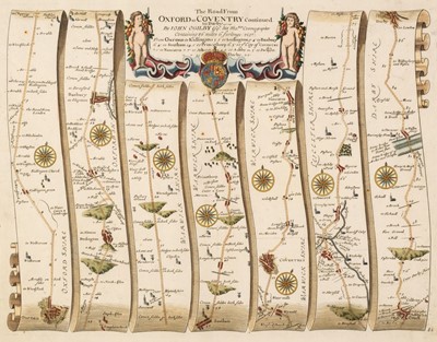 Lot 139 - Ogilby (John). The Road from Oxford to Coventry Continued to Darby, circa 1676