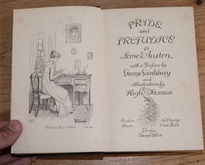 Lot 404 - Austen (Jane). Pride and Prejudice, 3rd 'Peacock' edition, London: George Allen, 1903