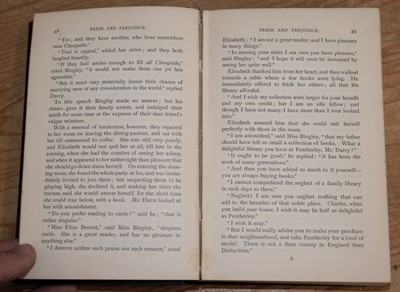 Lot 404 - Austen (Jane). Pride and Prejudice, 3rd 'Peacock' edition, London: George Allen, 1903