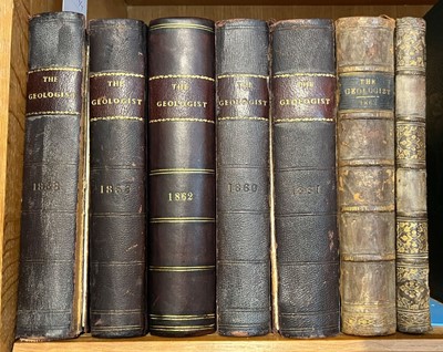 Lot 71 - Mackie (Samuel). The Geologist; A Popular Monthly Magazine of Geology, 2 volumes (complete), 1858-64