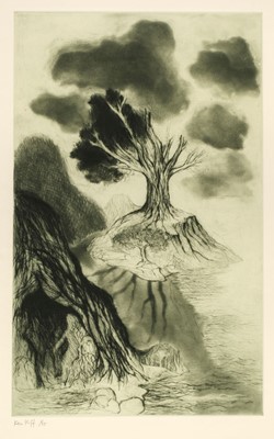 Lot 289 - Kiff (Ken, 1935-2001). The Large Tree, 1995, etching, signed and numbered 1/35