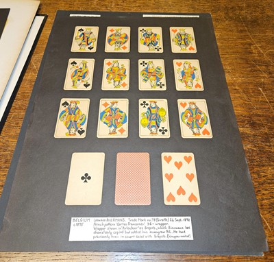 Lot 303 - Belgian playing cards. Napoleon's Victories, Turnhout: van Genechten, circa 1880, & 8 others