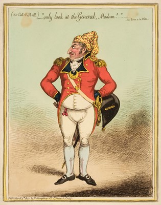 Lot 286 - Gillray (James)...., ''only look at the General, Madam!''..., H. Humphrey, 5th March 1802