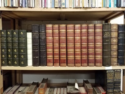 Lot 496 - Bindings. A collection of 59 volumes of 19th-century leather bindings