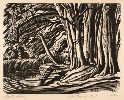 Lot 232 - White (Ethelbert, 1891-1972). The Forest Pool, circa 1920