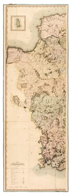 Lot 94 - Devon. Greenwood (C. & J.), Map of the County of Devon from an Actual Survey..., 1827