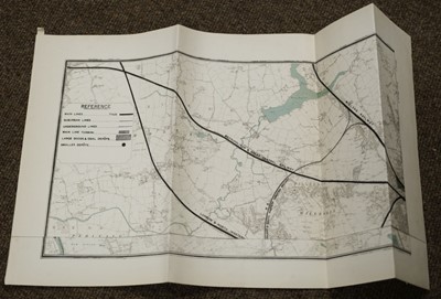 Lot 120 - London & its Environs. A Collection of 30 maps, 18th - early 20th century