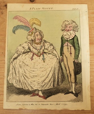 Lot 247 - Gillray (James). A New Way to Pay the National Debt..., William Holland, April 21st 1786