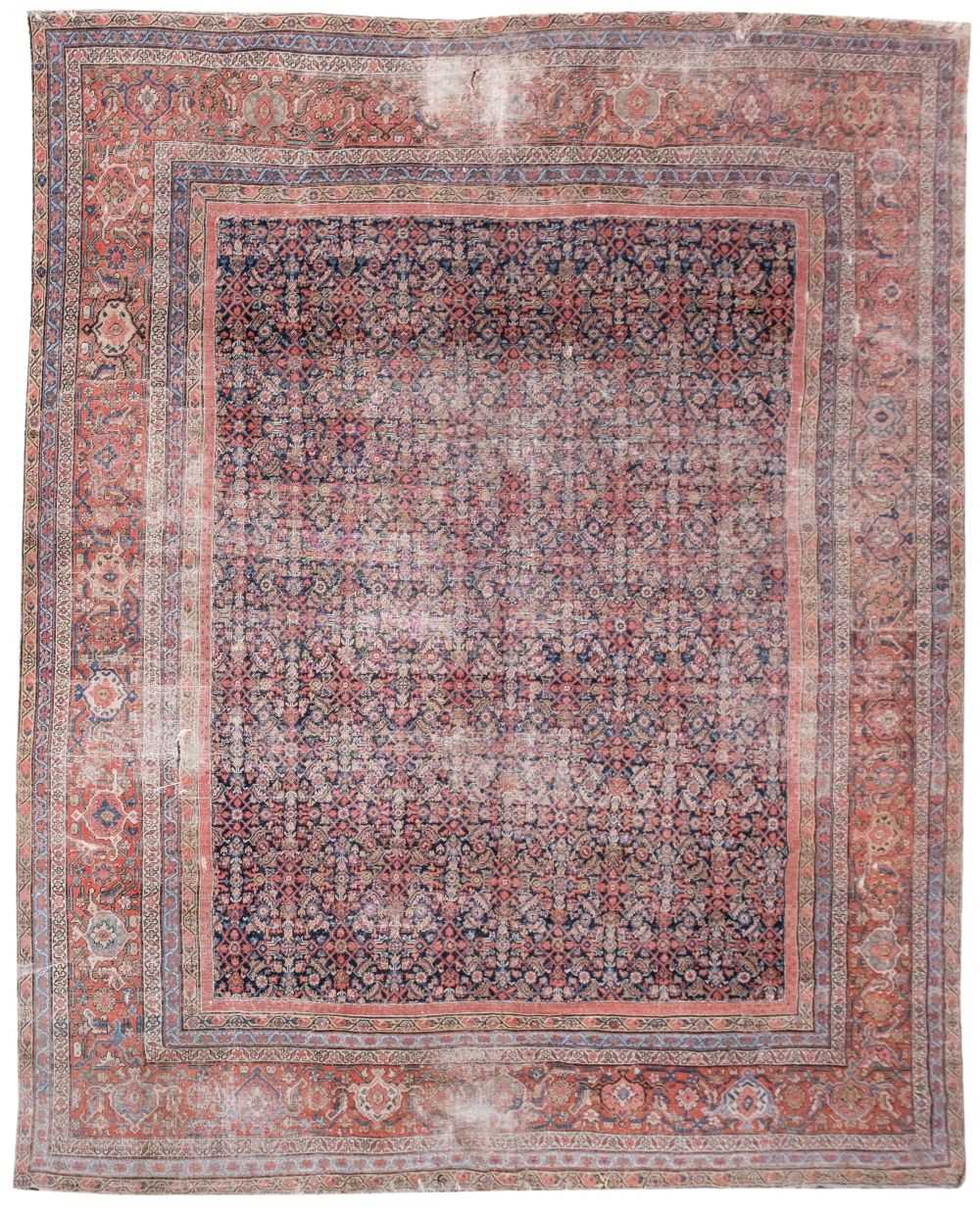 Lot 627 - Carpet. An early 20th century Middle Eastern woollen carpet