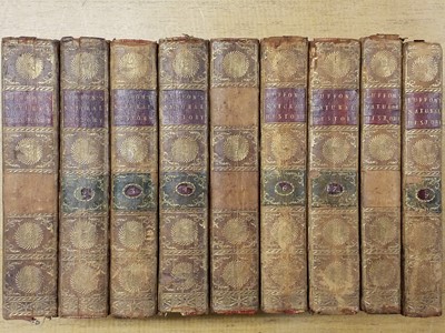 Lot 448 - Buffon (Georges Louis Leclerc). Natural History, General and Particular, 9 vols., 2nd ed., 1785