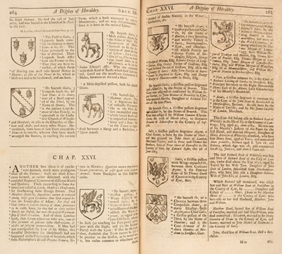 Lot 272 - Guillim (John).  [A Display of Heraldry, 6th edition, 1724]