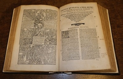 Lot 334 - Bridget (Saint, of Sweden). Memoriale effigiatum librorum prophetiarum, 1556-57