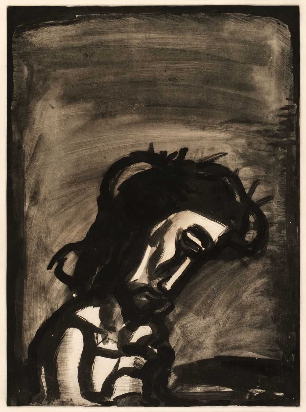 Lot 257 - Rouault (Georges, 1871-1958). Jésus Honni...,