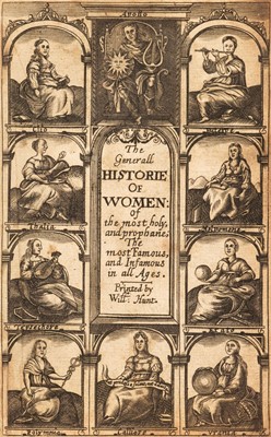 Lot 343 - Heywood (Thomas). The Generall History of Women, 1657