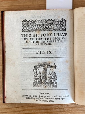Lot 340 - Hayward (John). The Life, and Raigne of King Edward the Sixt, 1630