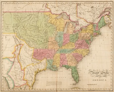 Lot 6 - Carey (H. C & Lea I.)...., American Atlas..., 1st edition, Philadelphia, 1822