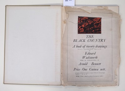 Lot 239 - Wadsworth (Edward, 1889-1949). The Black Country, 1920