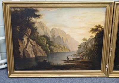 Lot 133 - Scottish School. Set of four landscapes, circa 1840s/50s