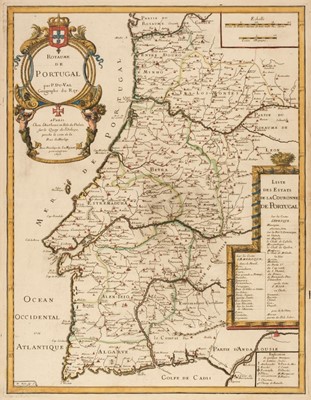 Lot 151 - Portugal. Du Val (Pierre), Royaume de Portugal, Paris, 1676