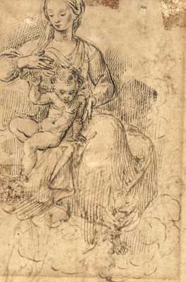 Lot 78 - Florentine School. Virgin and Child, late 16th century