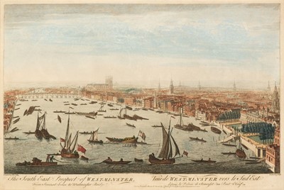 Lot 211 - London. Bowles (T.). The South East Prospect of Westminster..., Bowles & Carver, circa 1780