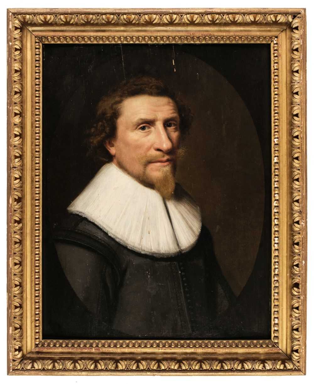 58 - Delff (Jacob Willemsz., 1619-1661) Portrait of Hugo Grotius, circa 1635, oil on wood panel
