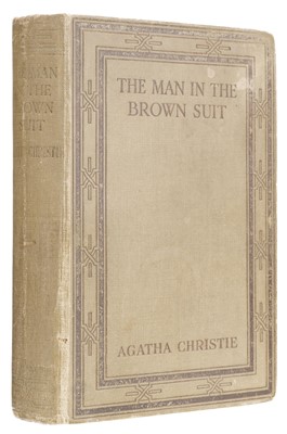 Lot 413 - Christie (Agatha). The Man in the Brown Suit, 1st ed., 1924