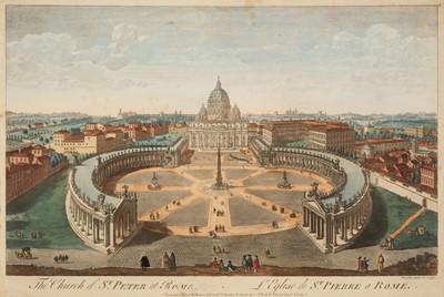 Lot 227 - Rome. Bowles (T.), The Church of St. Peter at Rome, R. Wilkinson, Bowles & Carver, circa 1780