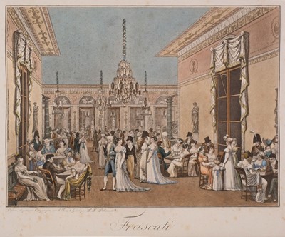 Lot 83 - Debucourt (Philibert-Louis, 1755-1832). Frascati, [1807]