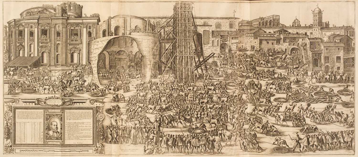 Lot 1 - Blaeu (Johannes). [Mortier, Pierre]. Nouveau Theatre D' Italie, vol 4, 1`724