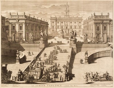 Lot 1 - Blaeu (Johannes). [Mortier, Pierre]. Nouveau Theatre D' Italie, vol 4, 1`724