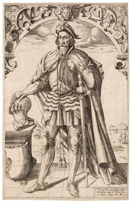 Lot 6 - Rogers (William, active 1584-1604). Sir Thomas Docwra, engraving, 1595-1602