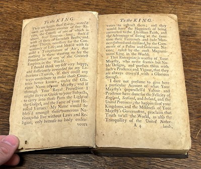 Lot 13 - Hennepin, Louis. A New Discovery of a vast Country in America, 2 vols in 1, 2nd edition, 1699