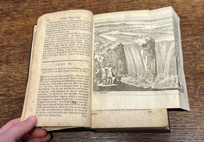 Lot 13 - Hennepin, Louis. A New Discovery of a vast Country in America, 2 vols in 1, 2nd edition, 1699