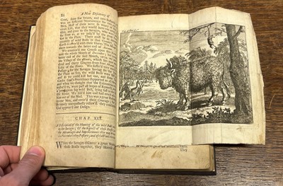 Lot 13 - Hennepin, Louis. A New Discovery of a vast Country in America, 2 vols in 1, 2nd edition, 1699