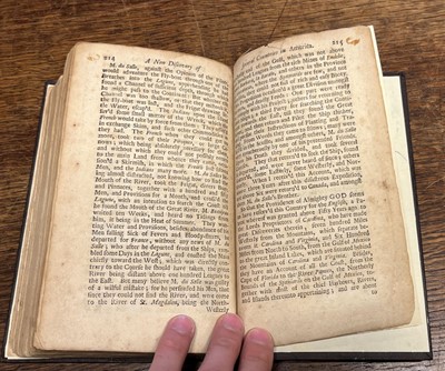 Lot 13 - Hennepin, Louis. A New Discovery of a vast Country in America, 2 vols in 1, 2nd edition, 1699