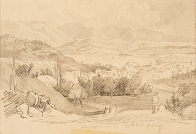 Lot 191 - Topographical Drawings. A group of 9 North American and European views