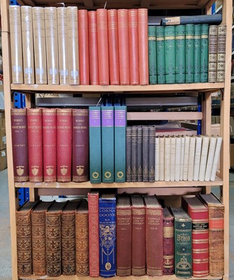 Lot 528 - Literature. A large collection of literature sets & poetry