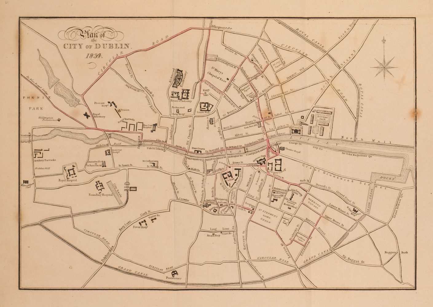 Lot 235 - Dublin. Dublin Delineated in Twenty-Six Views of the Principal Public Buildings, 1834