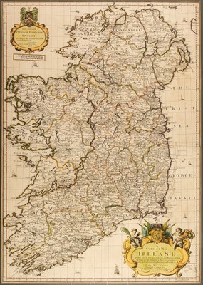 Lot 106 - Ireland. Price (Charles), A Correct Map of Ireland, Divided into its Provinces..., 1711