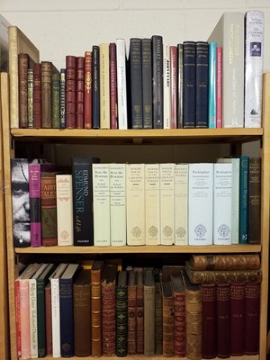 Lot 421 - Poetry. A large collection of modern poetry, poets & plays reference