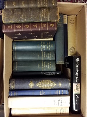 Lot 421 - Poetry. A large collection of modern poetry, poets & plays reference