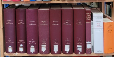 Lot 551 - German. A large collection of German language literature